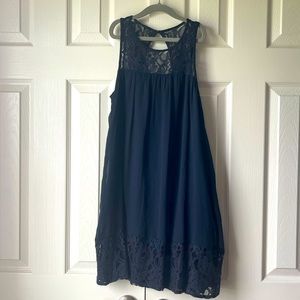 Abercrombie Kids Mini Dress with Lace Accents